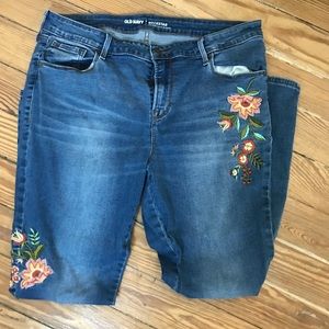 Embroidered Jeans
